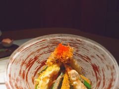 凤尾虾蔬菜沙拉-月下料理(楷林IFC店)