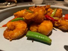 玫瑰宫保汁明虾-玫瑰厅上海菜(兴国路店)