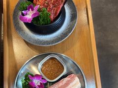 -明洞阿姨·韩式酱蟹烤肉·创意料理(三元桥店)