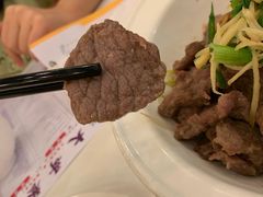 鲜牛肉姜葱捞面-大哥餐厅(西城花园店)