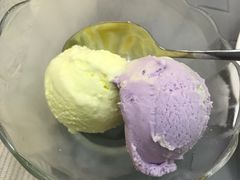香芋香草冰激凌-小白桦西餐厅