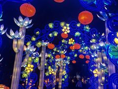 -欢乐海岸椰林沙滩-2025湾区超级灯会
