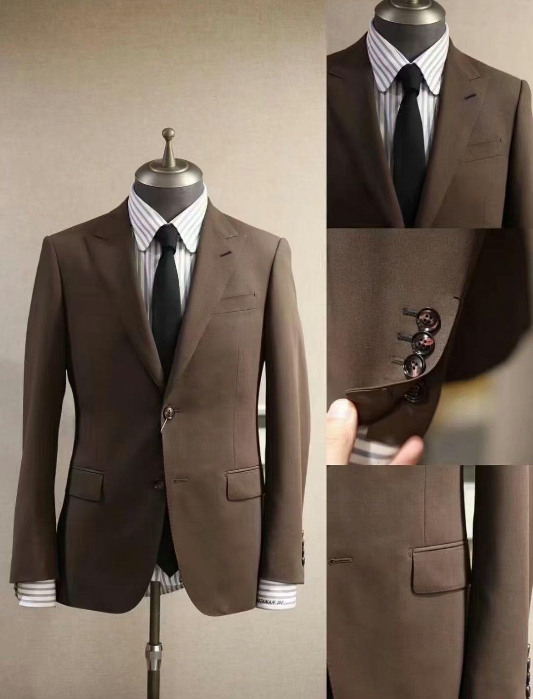 大地色系西服定制