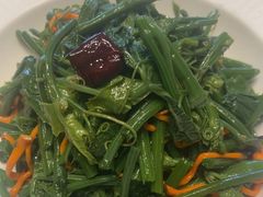 虫草花拌丝瓜尖-董家大院·京味家常菜(朝丰家园店)