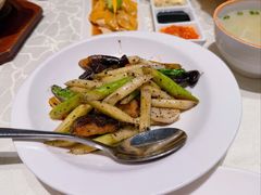 虾滑羊肚菌芦笋配黑松露-珍宝海鲜JUMBO Seafood(尚嘉店)
