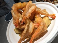 梨球果仁虾-额娘·现烙春饼烤鸭(太原总店)