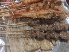 -路边摊小炉子烧烤