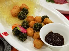 干炸蔬菜丸子-山西会馆·晋菜·晋商宴·学堂记忆(许坦西街店)