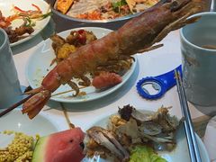 -绿岛港轩海鲜烤肉涮锅自助餐厅