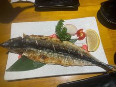 盐烧秋刀鱼-东岸料理·寿司·刺身
