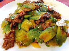 凉瓜炒牛肉-蛇平饭店(明园路店)