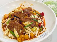 现炒酸辣猪肝面-李与白包子铺(桐梓林店)