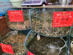 -东来菜馆•手抓海鲜家常菜•海鲜锅贴(鸽子窝店)