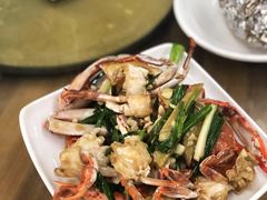 姜葱炒花蟹-明记海鲜大排档(巽寮湾店)