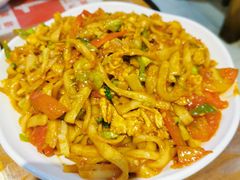 鸡蛋炒刀削面-韩师傅老大同刀削面(北苑路店)