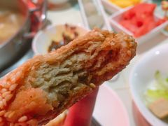 手打秘制麻酱烧饼-南城十里潮汕鲜牛火锅·鲜虾生滚粥(融汇老商埠店)