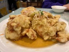 传统锅包肉-黄家饺子东北特色菜馆(湖滨商业街店)