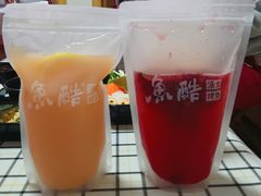 蜜桃乳酸菌-鱼酷活鱼烤鱼(昆明路店)