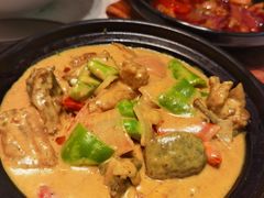 咖喱牛筋腩-肥仔文澳门猪骨煲(南京西路店)