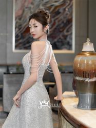 点击看大图 -艾拉·女王婚纱礼服馆