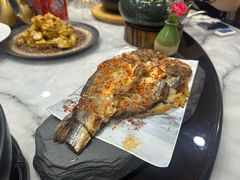 烤黄花鱼-君霖海鲜私房菜(春柳店)