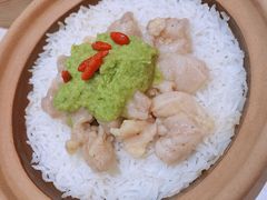 青姜蓉鸡肉拌饭-蔡澜点心·粤菜(月星环球港店)