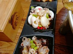 -东来菜馆•手抓海鲜家常菜•海鲜锅贴(鸽子窝店)