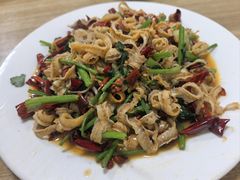 炒扇贝边-禄源饭店