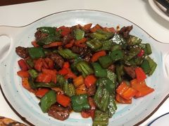 红椒炒牛肉-清晖小苑•顺德地方菜(壹海城店)