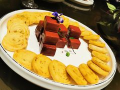 玫瑰鹅肝配上海葱油饼-上海人家花樣年华(中山公园店)