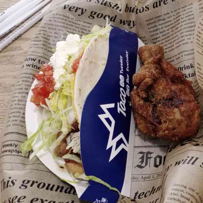 taco star塔可星(文汇店)-"[薄荷]环境:店面不大但环境很优雅,更.