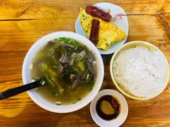 标配酸菜猪杂汤饭-陈记汤饭(水巷口店)