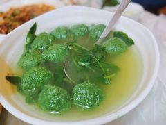 翡翠圆子汤-柏合黄记豆腐皮饭店