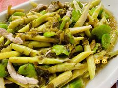 笋干毛豆肉丁-老太婆饭店(新富路店)