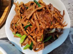 三层肉炒建瓯笋芽-四道菜·福建菜馆(新街口金鹰店)