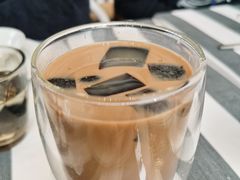 黄桃燕麦牛魔王黑砖奶茶-Aqua Oasis 水天堂(石路天虹店)