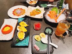 三文鱼刺身-稻早料理美术馆(城阳店)