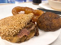 肉饼-老磁器口豆汁店(天坛店)