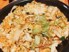 包菜鸡蛋炒粉丝-十三式重庆江湖菜(金茂览秀城店)