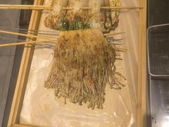 -山野的朋友露营炭火烤肉