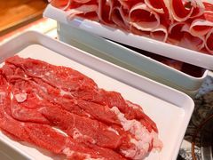 鲜切热气牛羊肉-京元盛铜锅涮肉(上海总店)