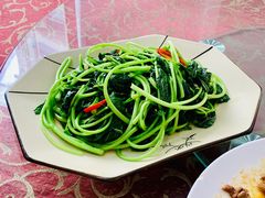 炒番薯叶-鹅香阁私房菜(一鹅五味)