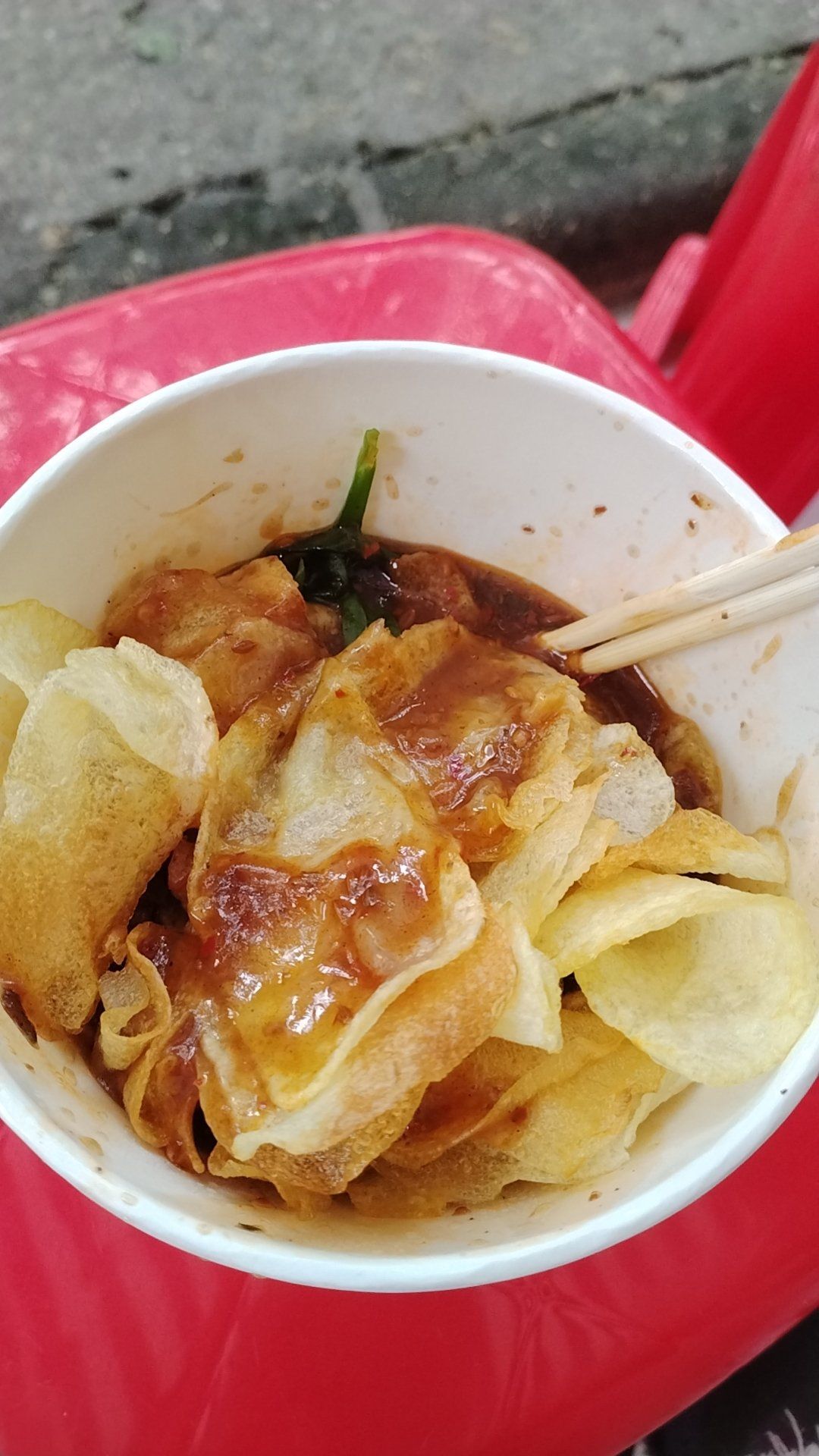 很正宗的黄石土豆片