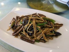 茭白炒鳝丝-丁老爷子苏香圆