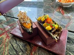 香芒鳗鱼taco-炙柒Sekinana·精致料理 烧鸟·铁板烧(海上世界店)