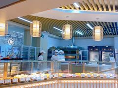 面包甜点陈列柜-木子木水日式烫面包(世界城光谷店)