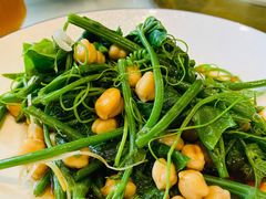 清炒南瓜尖儿-巴依老爷新疆美食(望京小街店)