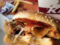 泡菜肥牛鸡腿堡-肯德基(建华店)