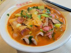 香肠猪肝面-项记面馆(明瓦廊店)