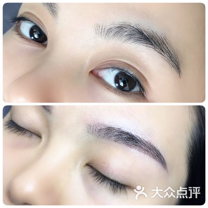 水袖韩式半永久纹眉